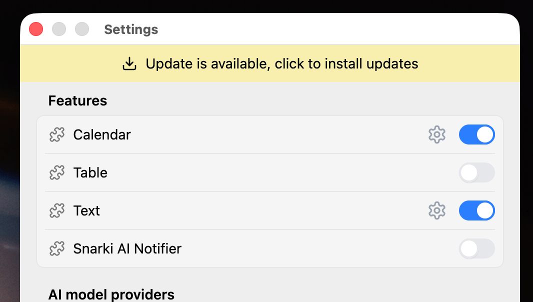 Update Available
